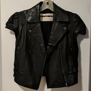 Topshop Leather Jacket